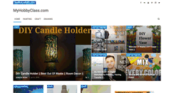 Desktop Screenshot of myhobbyclass.com