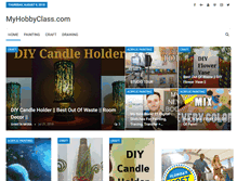 Tablet Screenshot of myhobbyclass.com